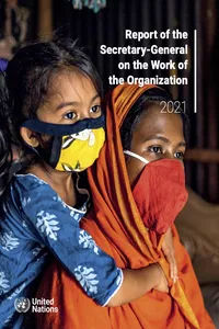 Report of the Secretary-General on the Work of the Organization 2021_cover