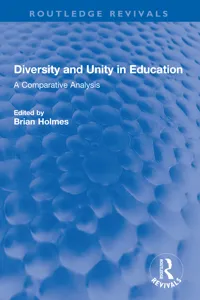 Diversity and Unity in Education_cover