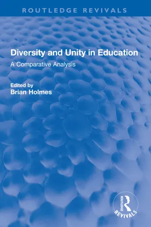 Diversity and Unity in Education