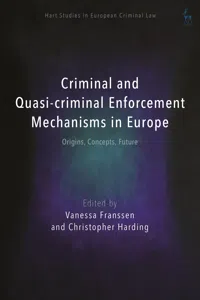 Criminal and Quasi-criminal Enforcement Mechanisms in Europe_cover