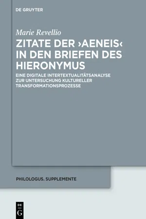 Zitate der ›Aeneis‹ in den Briefen des Hieronymus