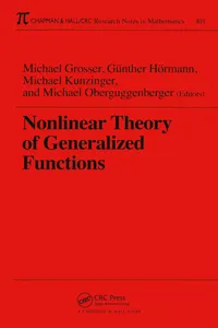 Nonlinear Theory of Generalized Functions_cover