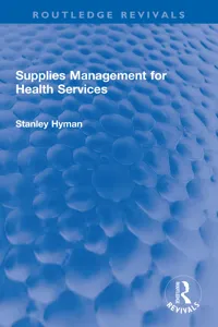 Supplies Management for Health Services_cover