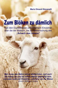 Zum Blöken zu dämlich_cover