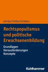 Rechtspopulismus und politische Erwachsenenbildung_cover