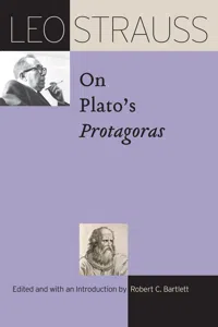 Leo Strauss on Plato's "Protagoras"_cover