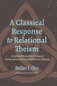 A Classical Response to Relational Theism_cover