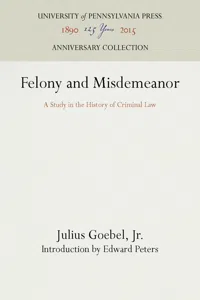 Felony and Misdemeanor_cover