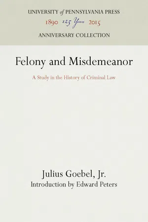 Felony and Misdemeanor