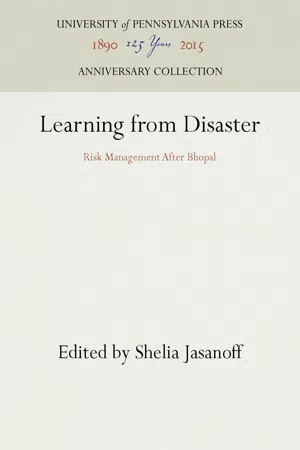 Learning from Disaster