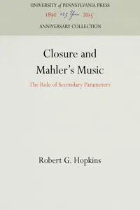 Closure and Mahler's Music_cover