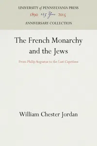 The French Monarchy and the Jews_cover