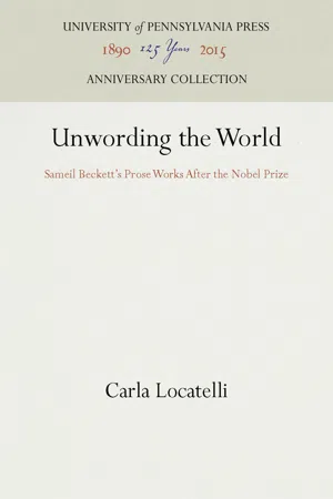 Unwording the World