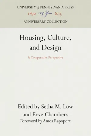 Housing, Culture, and Design