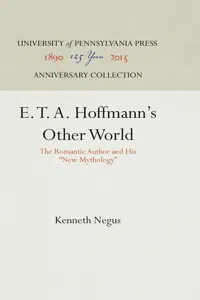 E. T. A. Hoffmann's Other World_cover