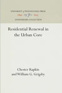 Residential Renewal in the Urban Core_cover