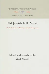 Old Jewish Folk Music_cover