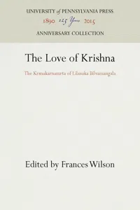 The Love of Krishna_cover