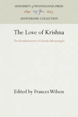 The Love of Krishna