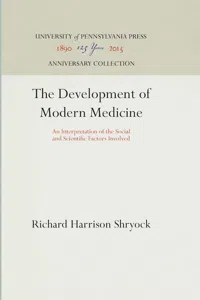 The Development of Modern Medicine_cover