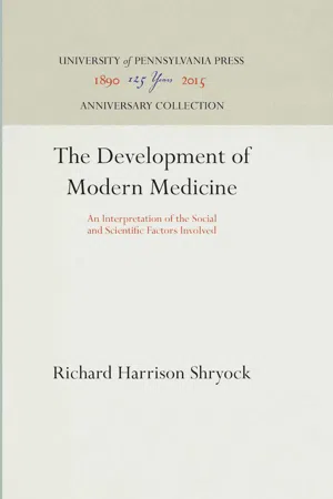 The Development of Modern Medicine