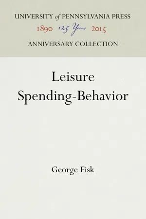 Leisure Spending-Behavior