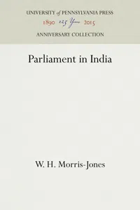 Parliament in India_cover