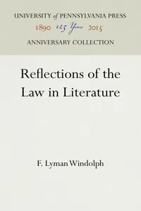 Reflections of the Law in Literature_cover