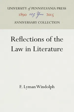 Reflections of the Law in Literature