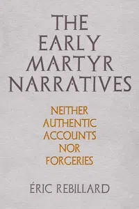 The Early Martyr Narratives_cover