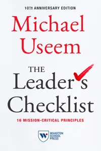 The Leader's Checklist, 10th Anniversary Edition_cover