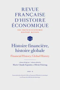 Histoire financière, histoire globale_cover