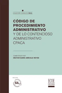 Código de procedimiento administrativo y de lo contencioso administrativo_cover