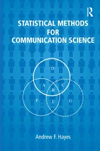 Statistical Methods for Communication Science_cover