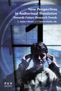 New perspectives in Audiovisual Translation_cover