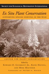 Ex Situ Plant Conservation_cover