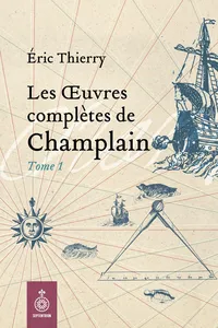 Oeuvres complètes de Champlain, tome 1_cover