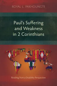 Paul’s Suffering and Weakness in 2 Corinthians_cover