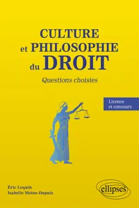 Culture et philosophie du Droit : questions choisies_cover