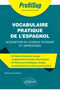 Vocabulaire pratique de l'espagnol_cover