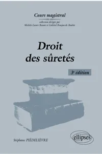 Droit des sûretés - 3e édition_cover