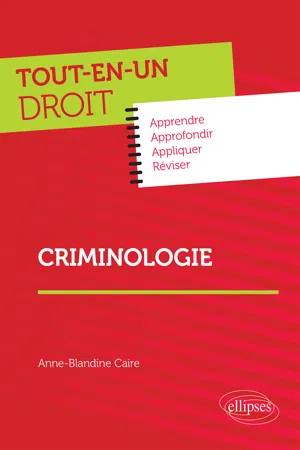 Criminologie