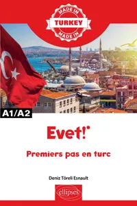 Evet! - Premiers pas en turc - A1/A2_cover