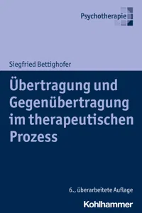 Übertragung und Gegenübertragung im therapeutischen Prozess_cover