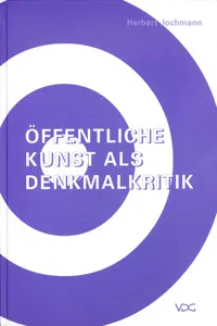 Öffentliche Kunst als Denkmalkritik_cover