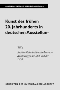 Kunst des frühen 20. Jahrhunderts in deutschen Ausstellungen. Teil 2_cover