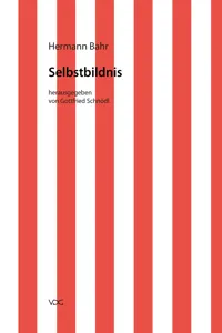 Hermann Bahr / Selbstbildnis_cover