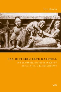 Das historisierte Kapitell in der oberitalienischen Kunst des 12. und 13. Jahrhunderts_cover