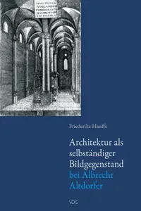 Architektur als selbständiger Bildgegenstand bei Albrecht Altdorfer_cover