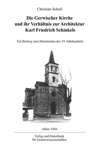 Die Gerwischer Kirche und ihr Verhältnis zur Architektur Karl Friedrich Schinkels_cover